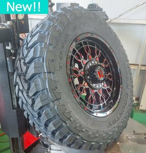 新品!JL JK ラングラー LEXXEL トーヨー オープンカントリー MT 35x12.50R17 37x13.50R17 タイヤホイール 17インチ