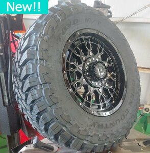 新品!JL JK ラングラー LEXXEL トーヨー オープンカントリー MT 35x12.50R17 37x13.50R17 タイヤホイール 17インチ