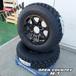 即納ok!! ジムニー JB64 JB23 JA Bounty Collection BDX08 TOYO OPENCOUNTRY MT R 195R16 タイヤホイールセット 16インチ マッドタイヤ