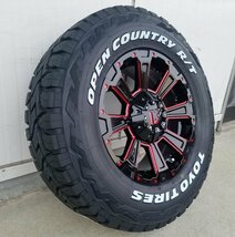 New!!デリカD5 エクストレイル RAV4 CX5 16インチ トーヨー オープンカントリー RT 235/70R16 225/70R16 ホワイトレター タイヤホイール_画像2