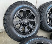 デリカD5 エクストレイル CHR クロスロード タイヤホイール 16インチ DeathRock BF グッドリッチ A/T KO2 225/70R16 215/70R16 235/70R16_画像8