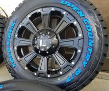 New!!ハイエース 200系 レジアスエース 車検対応 16インチ トーヨー オープンカントリー RT 215/65R16 C ホワイトレター タイヤホイール_画像8