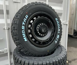 【新品】プリウスα タイヤホイール4本セット マッドスターラジアルMT 205/60R16 純正タイヤサイズ LEXXEL SwaGGer