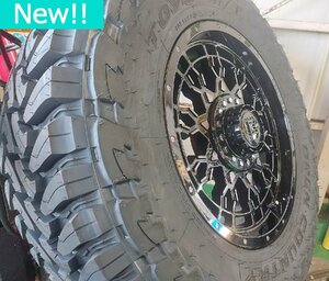 新品!JL JK ラングラー LEXXEL トーヨー オープンカントリー MT 35x12.50R17 37x13.50R17 タイヤホイール 17インチ