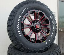 デリカ D5 エクストレイル RAV4 人気 タイヤホイール BF グッドリッチ KO2 ホワイトレター 215/70R16 225/70R16 16インチ DeathRock_画像5