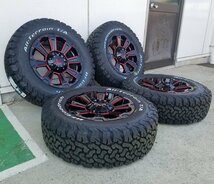 New!!ハイエース 200系 レジアスエース 16インチ BF グッドリッチ オールテレーン KO2 215/70R16 タイヤホイール ホワイトレター_画像3