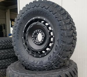 限定カラー ランクル 70/60 70プラド ナロー 標準ボディー用 トーヨー オープンカントリー MT 245/75R16 タイヤホイールセット 16インチ