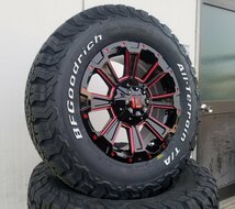 デリカ D5 エクストレイル RAV4 人気 タイヤホイール BF グッドリッチ KO2 ホワイトレター 215/70R16 225/70R16 16インチ DeathRock_画像3