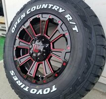 New!!デリカD5 エクストレイル RAV4 CX5 16インチ トーヨー オープンカントリー RT 235/70R16 225/70R16 ホワイトレター タイヤホイール_画像4