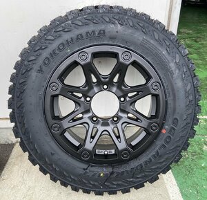 ジムニー JB64 JB23 JA BDX08 ヨコハマ ジオランダー MT G003 185/85R16 タイヤホイールセット 16インチ マ