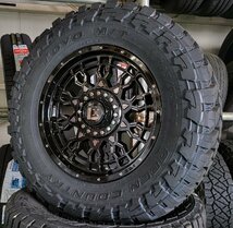 ラングラーJK JL Jeep タイヤ ホイール4本セット トーヨーオープンカントリーMT 265/70R17 LEXXEL PreDator 17インチ_画像6