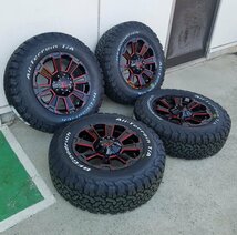 New!!ハイエース 200系 レジアスエース 16インチ BF グッドリッチ オールテレーン KO2 215/70R16 タイヤホイール ホワイトレター_画像8