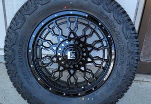 18インチタイヤホイールセット ランドクルーザー300系 LEXXEL PreDator プレデター ヨコハマ ジオランダー X-AT 265/60R18