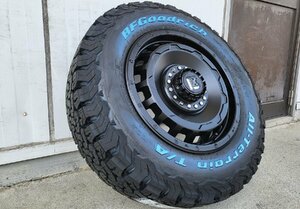 人気タイヤホイール4本セット 16インチ ハイエース HIACE 200系 新品 SwaGGer BFGoodrich オールテレーン KO2 215/70R16 ホワイトレター