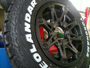 ジムニー 16インチ タイヤホイールセット ヨコハマ ジオランダー 185/85R16 BDX08