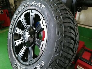 YOKOHAMA ジオランダー X-AT 235/70R16 デリカ D5 エクストレイル CX5 RAV4 アウトランダー タイヤホイールセット LEXXEL DeathRock