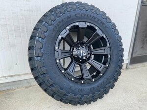 【新品】タホ エスカレード タイヤ ホイール4本セット トーヨーオープンカントリーMT 265/70R17 ノーマル車高対応 DesthRock 17インチ