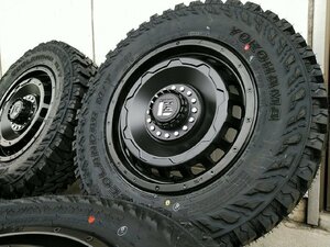 ヨコハマ ジオランダー MT G003 225/75R16 ジムニー シエラ タイヤホイール 16インチ SwaGGer マットブラック