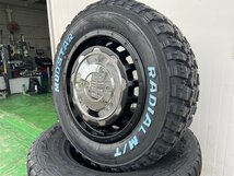 【新品】ステップワゴン タイヤホイール4本セット マッドスターラジアルMT 205/60R16 純正タイヤサイズ LEXXEL SwaGGer Old style_画像7