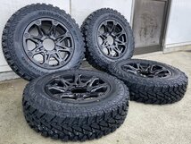 背面用付き ジムニー JB64 JB23 JB22 JA11 JA11 BDX08 ヨコハマ ジオランダー MT G003 185/85R16 16インチ マッドタイヤ_画像1