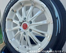 Bounty Collection BD12!!200系ハイエース TOYO H30 225/50R18 18インチ 新品タイヤホイールセット_画像2