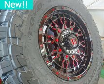 新品!JL JK ラングラー LEXXEL トーヨー オープンカントリー MT 35x12.50R17 37x13.50R17 タイヤホイール 17インチ_画像5