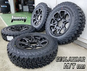 ジムニー JB64 JB23 JA BDX08 ヨコハマ ジオランダー MT G003 185/85R16 175/80R16 195R16 16インチ マッドタイヤ