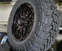 ランドクルーザープラド120 150 タイヤ ホイール4本セット トーヨーオープンカントリーMT 265/70R17 PreDator ノーマル車高対応 17インチ_画像6