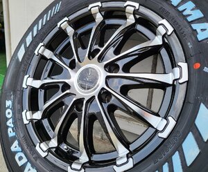 200系ハイエース レジアスエース 車検対応 YOKOHAMA ヨコハマ パラダ 215/65R16 BD12 BountyCollection BD12 新品タイヤホイール4本セット