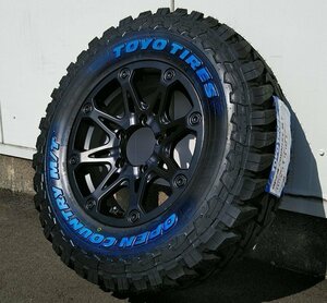 リフトアップ ジムニー JB23 JB64 タイヤホイール 16インチ BDX08 トーヨー オープンカントリー MT 225/75R16 ホワイトレター