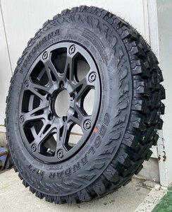 ジムニー JB64 JB23 JA BDX08 ヨコハマ ジオランダー MT G003 185/85R16 タイヤホイールセット 16インチ マ