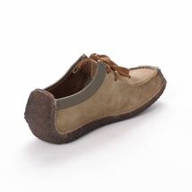 CLARKS クラークス Natalie ナタリー モカシン ベージュ スエード レディース ウィメンズ UK6_画像3