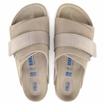 BIRKENSTOCK ビルケンシュトック Kyoto キョウト グレイトープ サンダル レディース 37_画像4