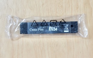 未使用品！msi CROSS FIRE