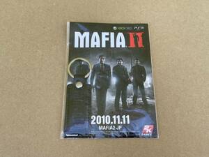 非売品 新品未使用 XBOX360/PS3用ゲームソフト特典 キーホルダー マフィア2 MAFIAⅡ MAFIAII 2K GAMES 