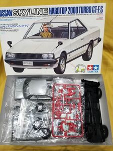 TAMIYA Tamiya NISSANN SKYLINE HARDTOP 2000 TURBO GT-E-S Nissan Skyline plastic model records out of production car out of print 1982 year thing 491