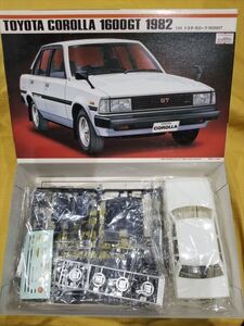 IMAI TOYOTA COROLLA 1600GT 1982 豊田 トヨタ プラモデル 廃盤 車 絶版 1995 年物 564