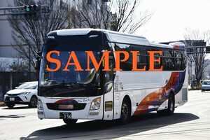 D-20[ bus photograph ]L version 4 sheets Kyushu production . bus Hyundai Universe airport Limousine Kumamoto station front (2)