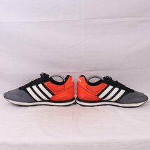 10K 26.5cm/adidas 10K アディダス スニーカー コアブラック グレー コーラル 中古 古着 メンズ ad4224_画像5