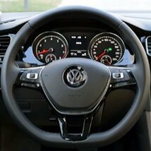 VW パサート ステアリング 3CC 2015/7- 本革巻替キット エクスチェンジキット Tricolore/トリコローレ (1V-28 BS_画像2