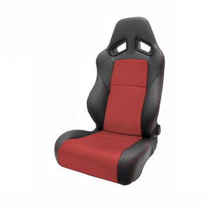 RECARO シートカバー SR-7F LASSIC ～2016年モデル スポーツシートカバー ブラック×センターレッド G-Bring/ジーブリング (GBRC-001CR