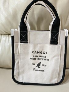 KANGOL　カンゴール　 トートバッグ　白