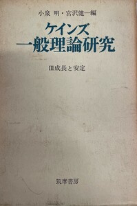 ケインズ一般理論研究〈第3〉成長と安定 (1970年)