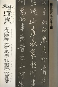 チョ遂良 孟法師碑・太宗哀冊・枯樹賦・倪寛賛 (書聖名品選集) [単行本（ソフトカバー）] 桃山艸介