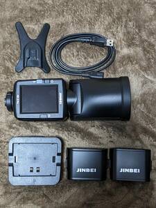 Jinbei HD-2 PRO＋予備バッテリー　各社対応ホットシュー（Canon Nikon Fuji Lumix OLYMPUS）