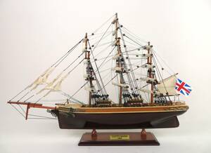 セール特価【10%OFF】12月8日まで 帆船模型 完成品 木製 Cutty Sark カティーサーク モデルシップ 全長 58cm T014