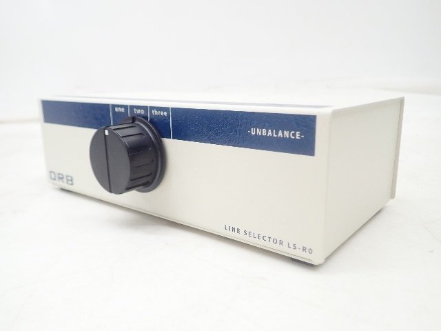 オーブ RCAラインセレクター((1入力/ 3出力)・(3入力/ 1出力)タイプ