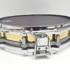 Pearl 14インチ スネアドラム FREE FLOATING SYSTEM Brass Shell 14x3 パール □ 6A83F-4の画像3
