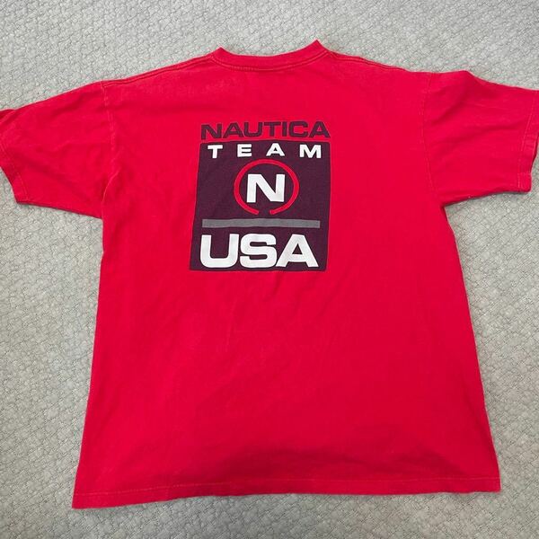 nautica ノーティカ　tシャツ USA製　Lサイズ　XL相当