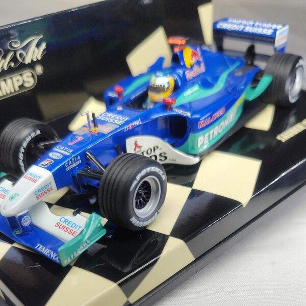 ミニカー 1/43 ミニチャンプス SAUBER PETRONAS C21 GP USA 2002 N.HEIDFELD